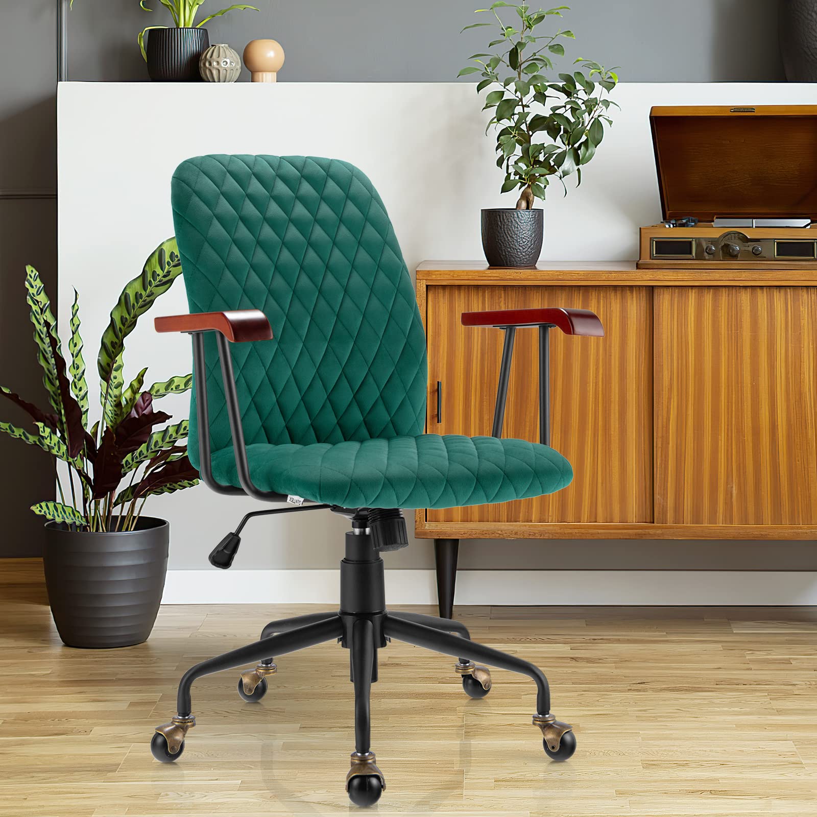 Giantex Velvet Home Office Desk Chair
