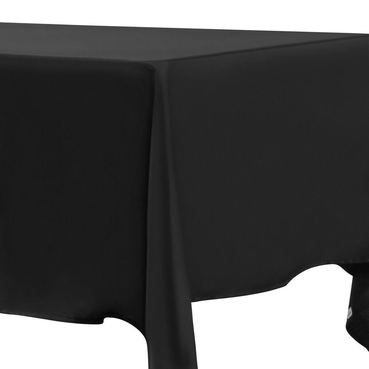 10PCS Rectangle Tablecloth, Machine-washable Polyester - Giantexus