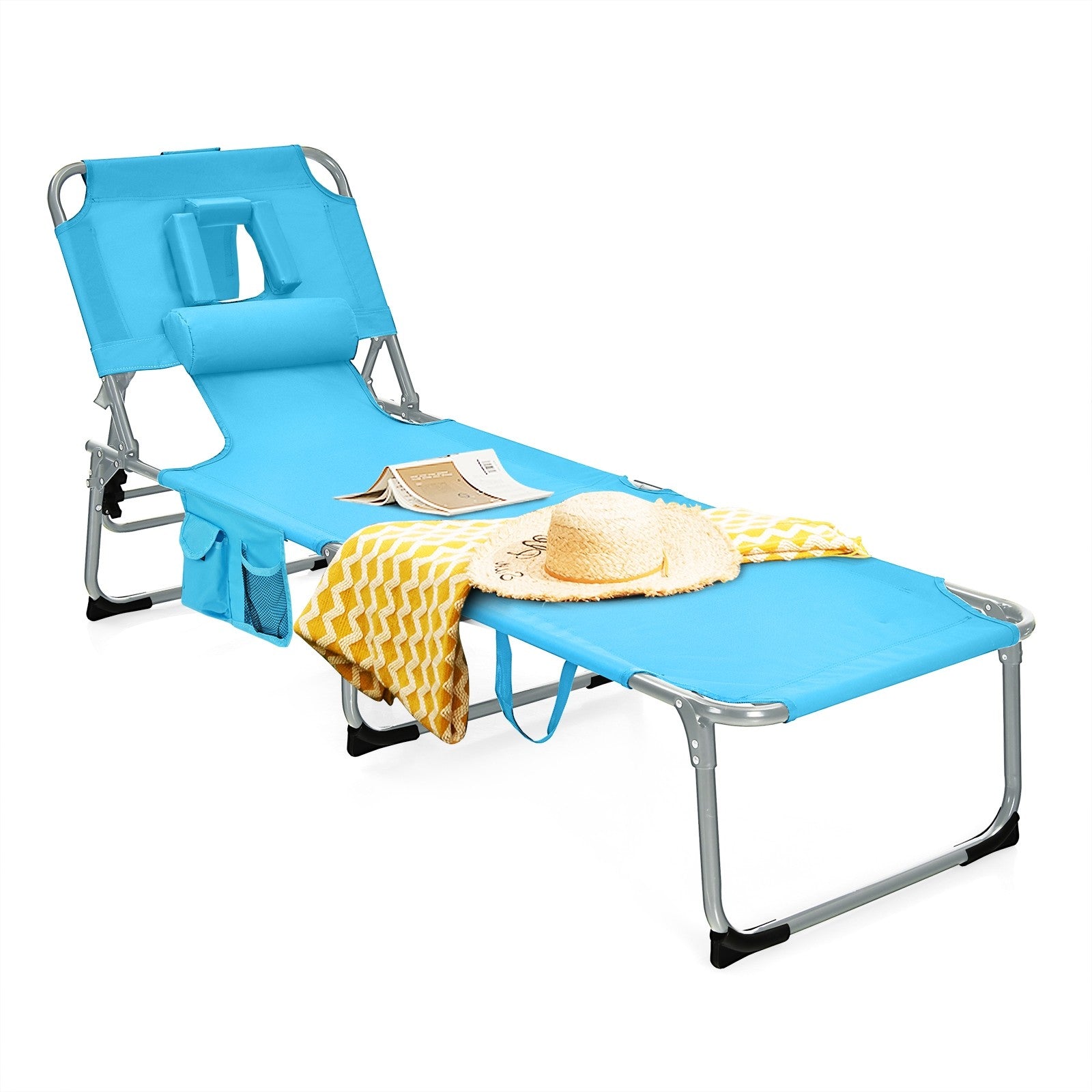Beach Chaise Lounge Chair - Giantexus
