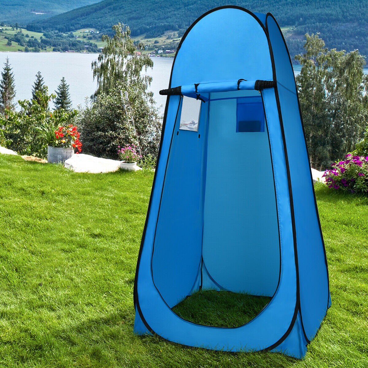 Giantex Pop Up Shower Tent Portable Camping Tent for Dressing