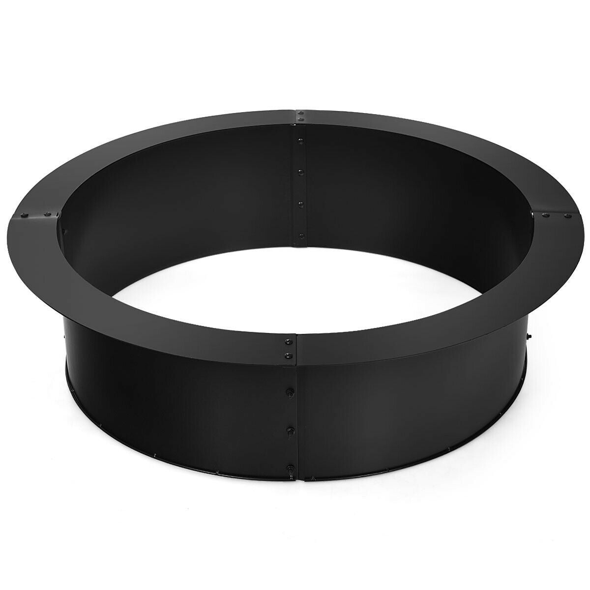 Fire Ring Heavy Duty Thick Solid Steel Fire Pit Liner