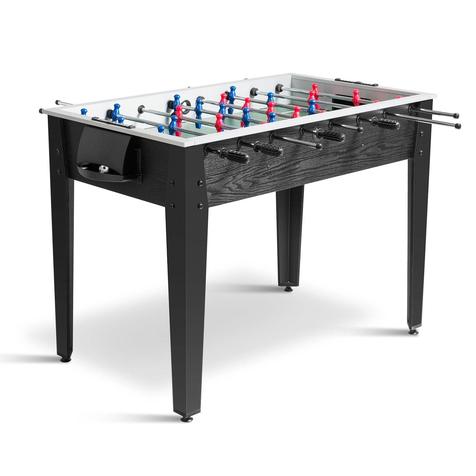 Giantex Foosball Table, Wooden Soccer Table Game w/ Footballs, Suit for 4 Players (48 inch) - Giantexus